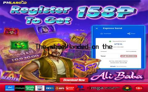 The wheel landed on the jackpot