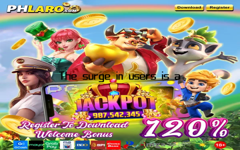 The surge in users is a testament to this